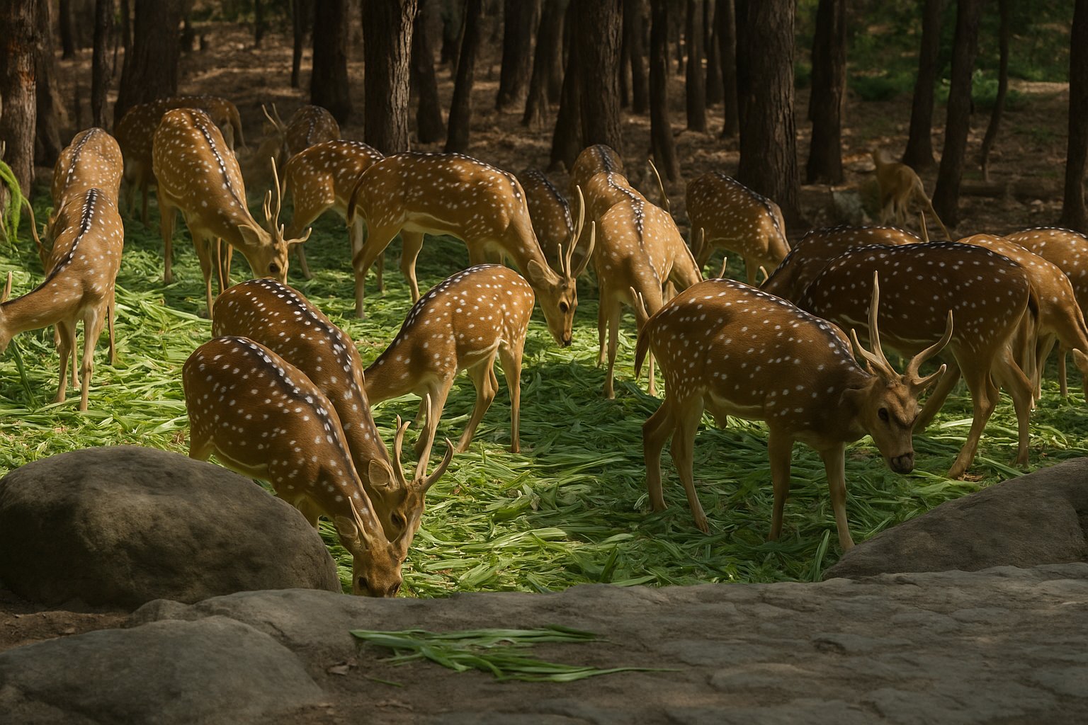 Malsi Deer Park in Dehradun