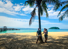 Manukan Island in Kota Kinabalu
