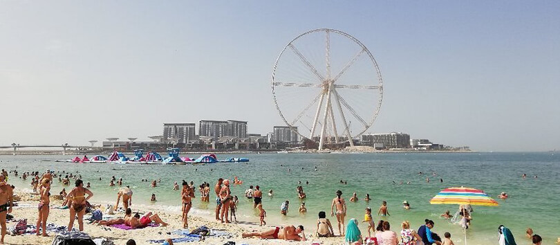Marina Beach, Dubai