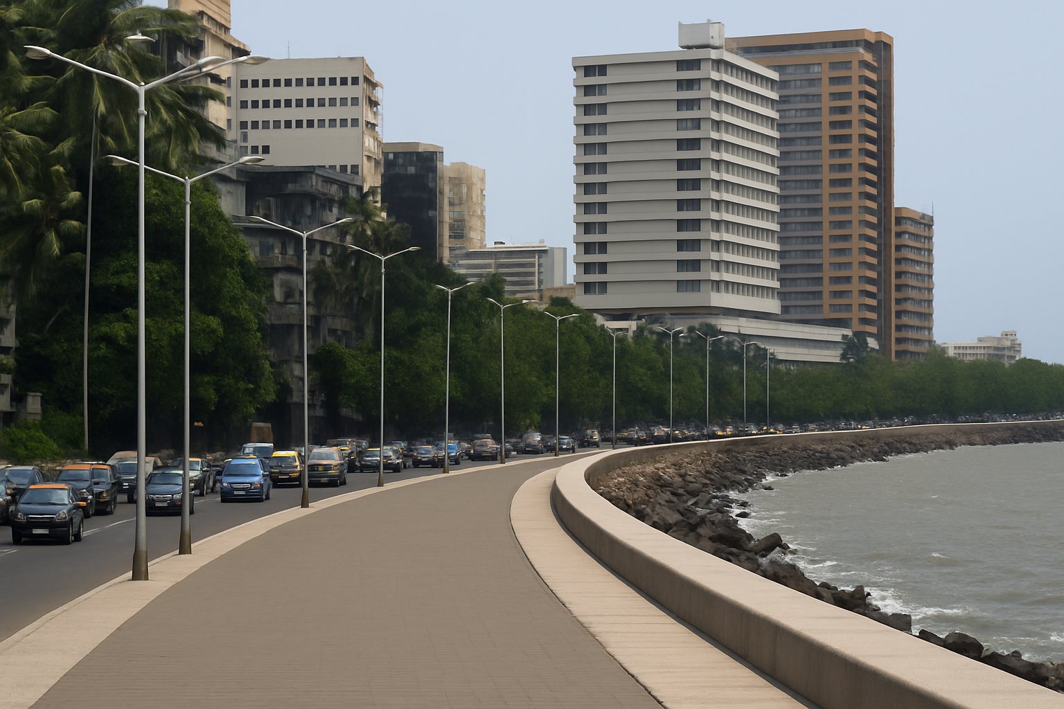 Marine Drive in Kochi