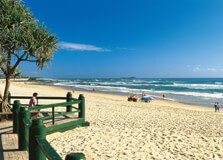 Maroochydore Beach in Sunshine Coast