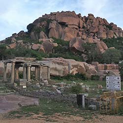 Matanga Hill in Hampi