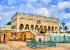 Mausoleum of Mohammed V in Rabat