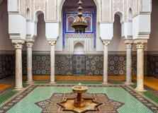 Mausoleum of Moulay Ismail in Meknes