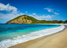 Mawi Beach in Lombok