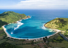 Mawun Beach in Lombok