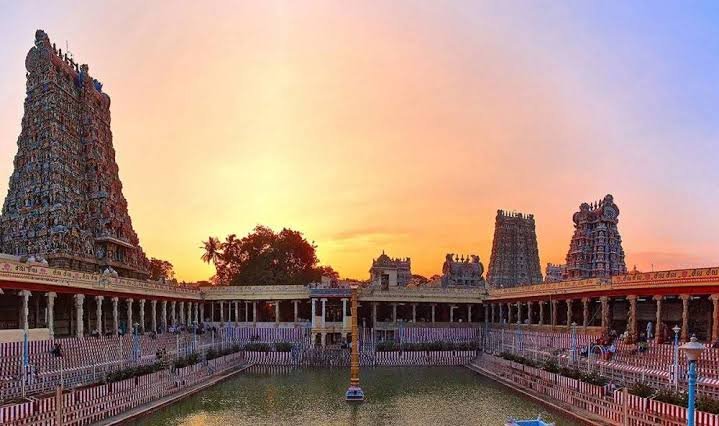 Meenakshi Amman Temple in Tamil Nadu