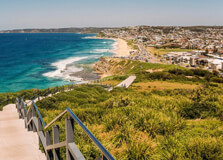 Merewether Beach in Newcastle