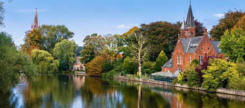 Minnewater in Bruges