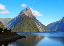 Mitre Peak in Milford Sound