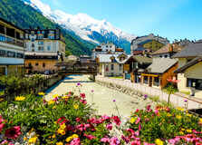 Mont Blanc in Chamonix