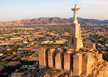 Monteagudo Castle in Murcia