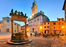 Montepulciano in Tuscany