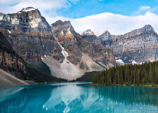 Moraine Lake in Alberta