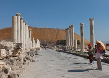 Mount Gilboa in Beit Shean