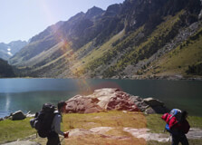 Mountaineering in the Pyrenees in Bareges