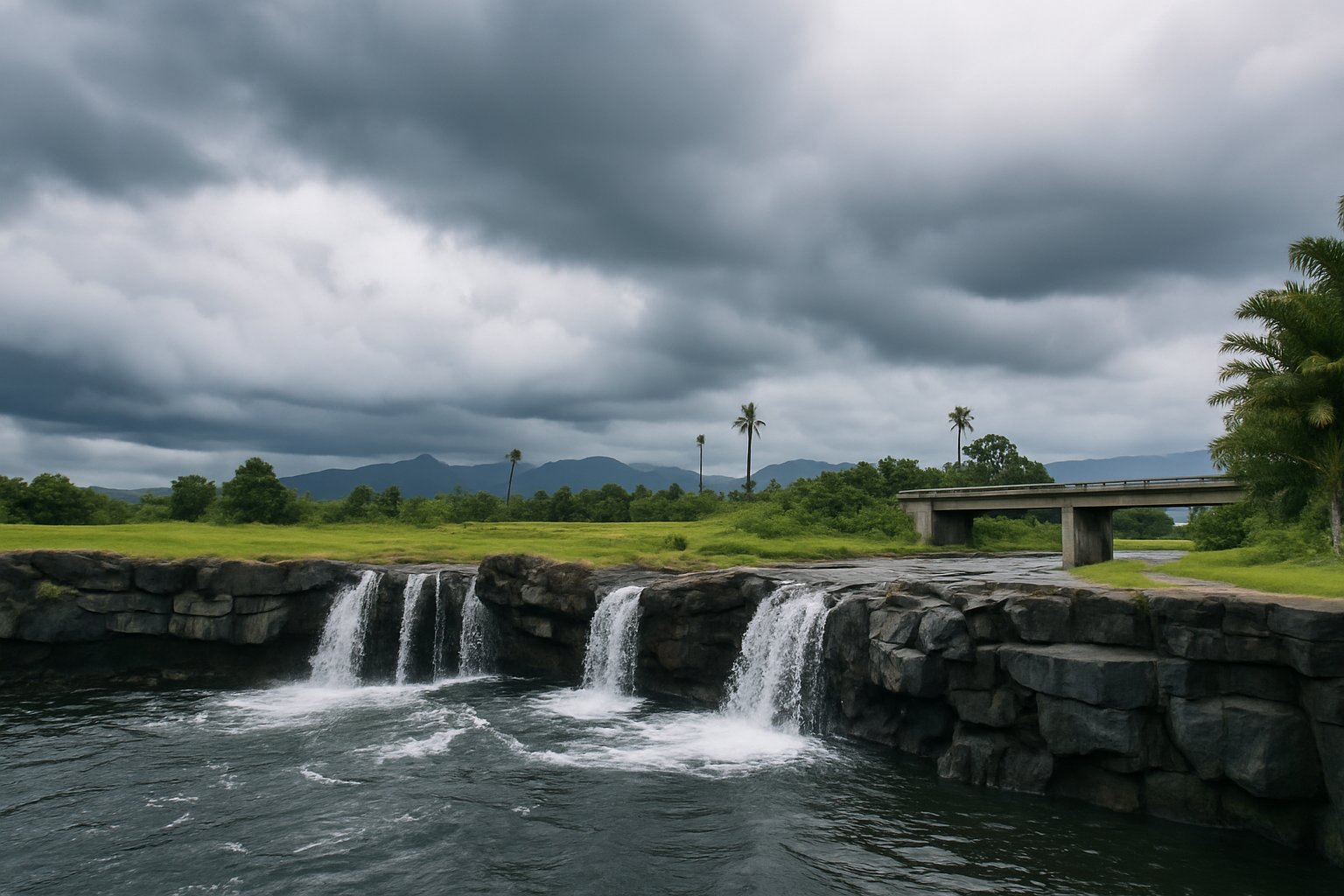 Mu Pagoa Waterfall
