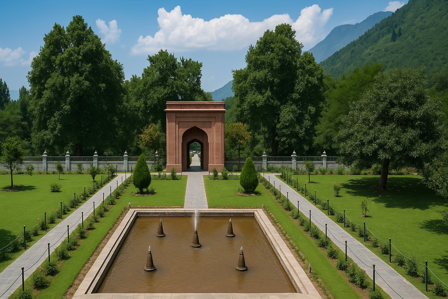 Mughal Gardens in Parwanoo