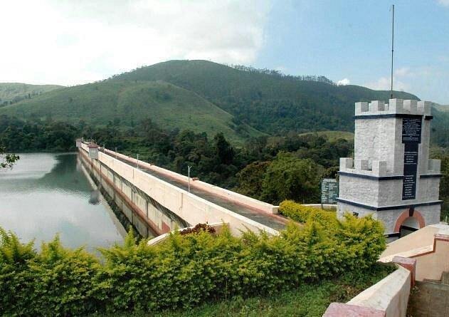 Mullaperiyar Dam in Thekkady