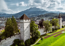 Musegg Wall in Lucerne