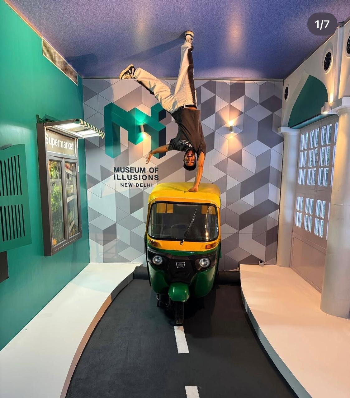 Museum of Illusions in New Delhi