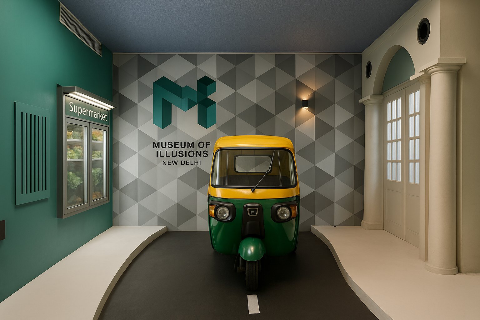 Museum of Illusions in New Delhi