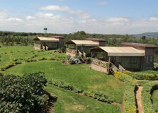 Mweiga town in Nyeri