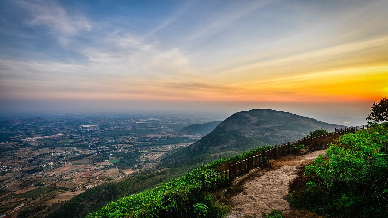 Nandi Hills in Bangalore