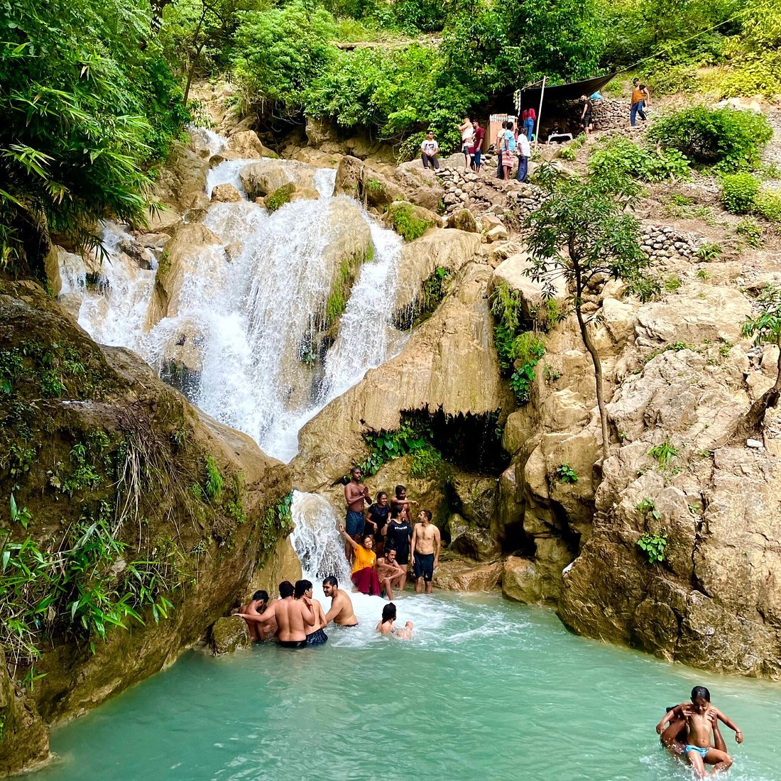 Neer Garh Waterfall in Rishikesh