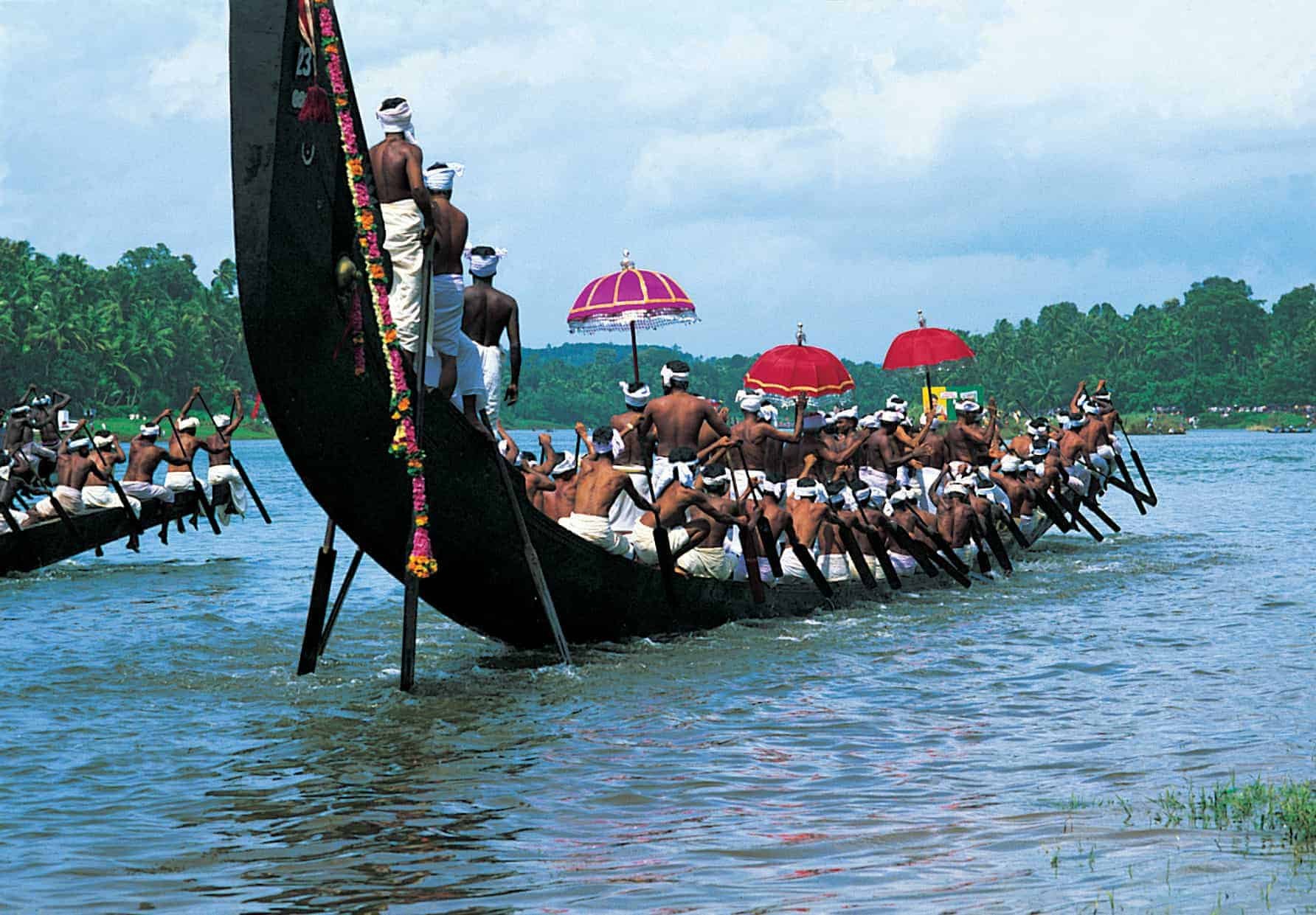 Nehru Trophy Snake Boat Race in Alleppey