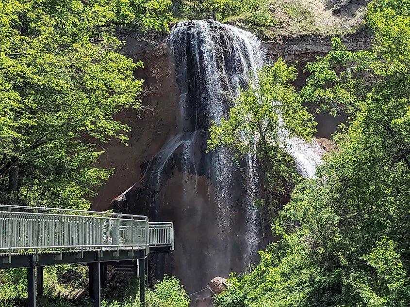 Nellie Falls in Nebraska