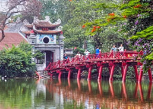 Ngoc Son Temple in Hanoi