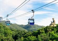 Ngong Ping 360 Cable Car in Hong Kong