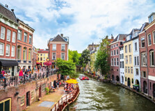 Old Canal Utrecht in Utrecht