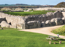 Old Sarum in Wiltshire