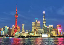 Oriental Pearl Tower in Shanghai