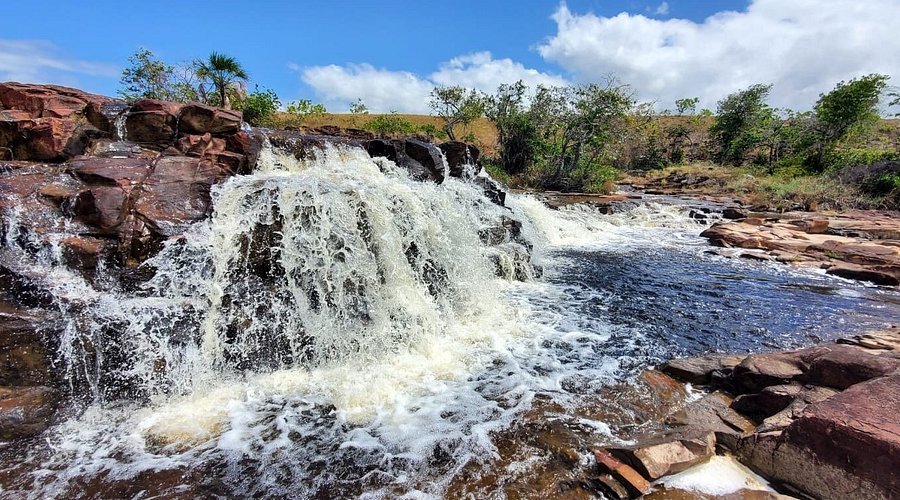 Orinduik Falls in Potaro-Siparuni