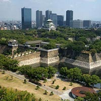 Osaka Castle Park in Osaka