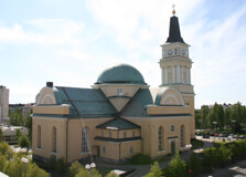 Oulu cathedral in Oulu
