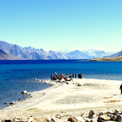 Pangong Lake in Leh Ladakh