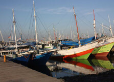 Paotere Harbour in Makassar