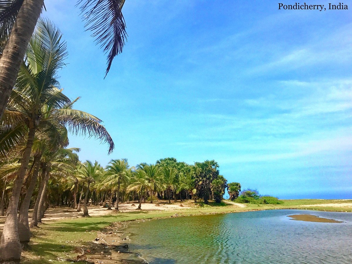 Paradise Beach in Tamil Nadu