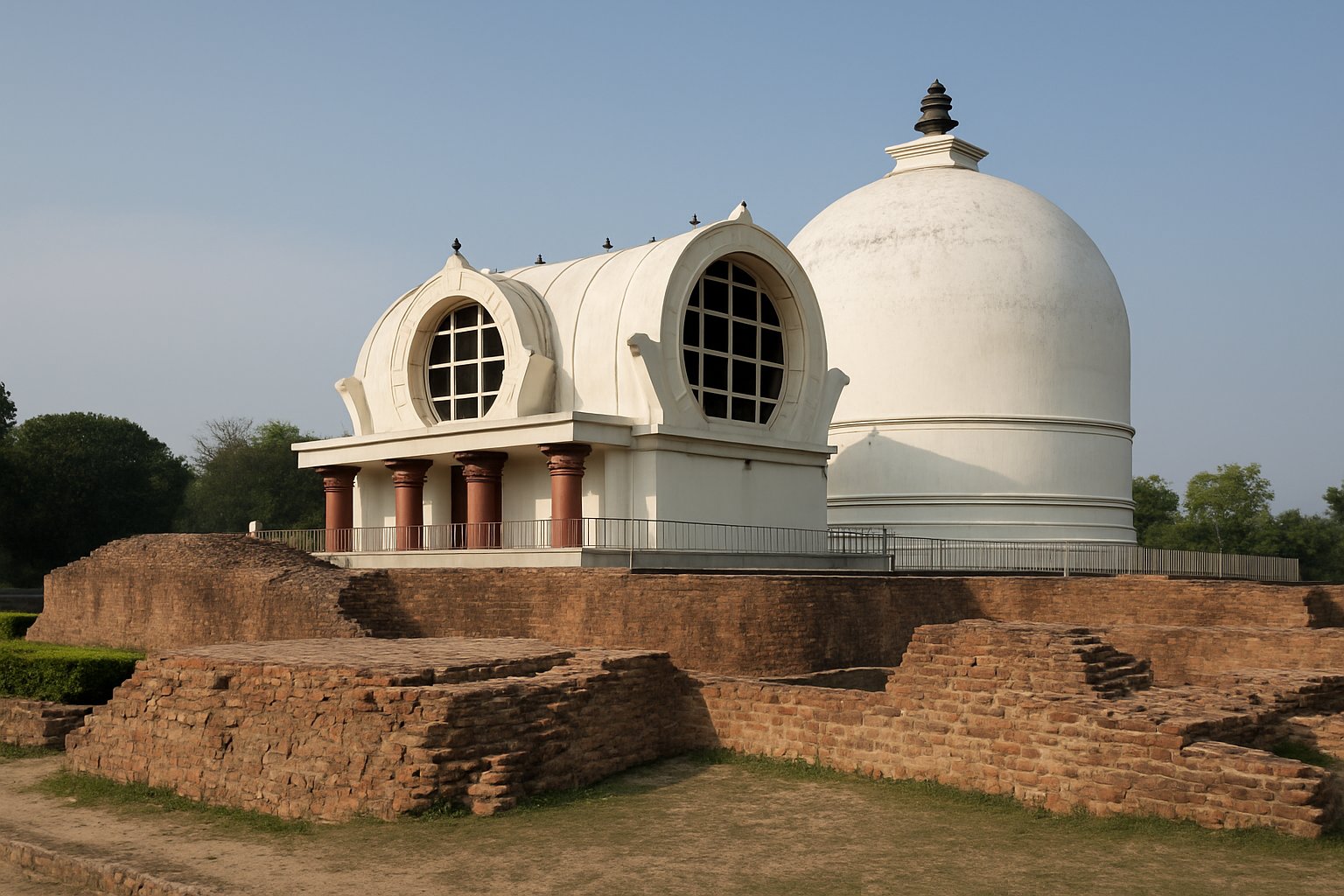 Parinirvana Stupa and Temple