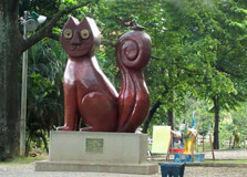 Parque de los Gatos in Cali