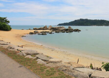 Pasir Bogak Beach in Perak