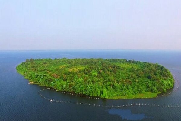 Pathiramanal Island in Alappuzha/Alleppey