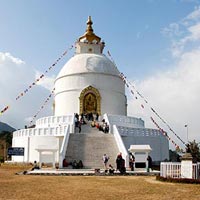 Peace Temple in Pokhara