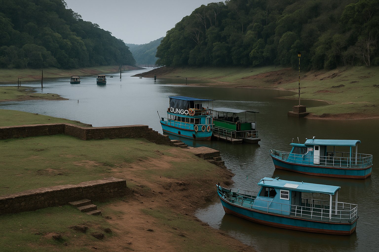 Periyar Tiger Trail in Thekkady