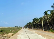 Perupalem Beach in Tanuku