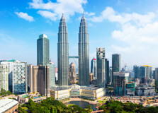 Petronas Twin Towers in Kuala Lumpur